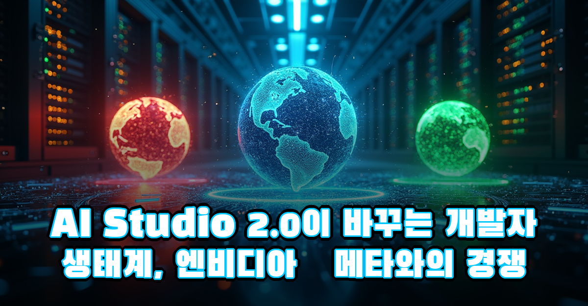 AI Studio 2.0이 바꾸는 개발자 생태계, 엔비디아·메타와의 경쟁 구도 썸네일