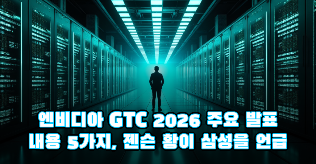 엔비디아 GTC 2026 주요 발표 내용 5가지, 젠슨 황이 삼성을 언급한 이유는? 대표이미지