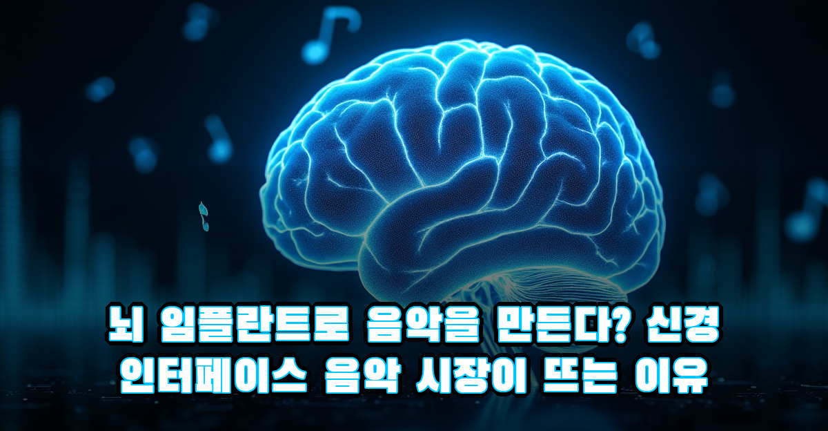 뇌 임플란트로 음악 만드는 과학자, 신경 인터페이스 음악 시장이 뜨는 이유 썸네일