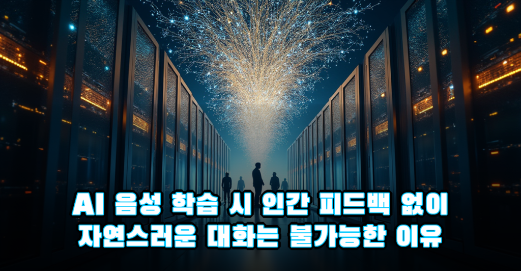 AI 음성 학습 비용 폭등, 인간 피드백 없이 자연스러운 대화는 불가능한 이유 대표이미지