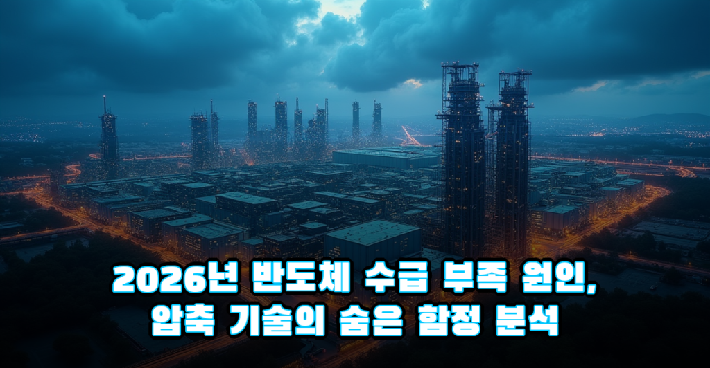 2026년 반도체 수급 부족 원인, 압축 기술의 숨은 함정 분석 대표이미지
