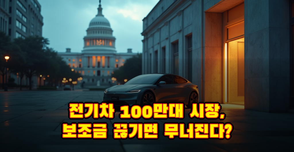 전기차 보조금 딜레마 심화, 100만대 시장이 직면한 구조적 문제 대표이미지