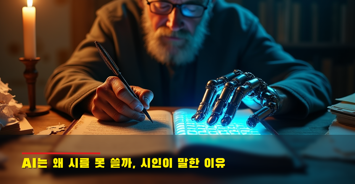 AI가 시를 못 쓰는 이유, 장석주 시인이 지적한 3가지 핵심 썸네일