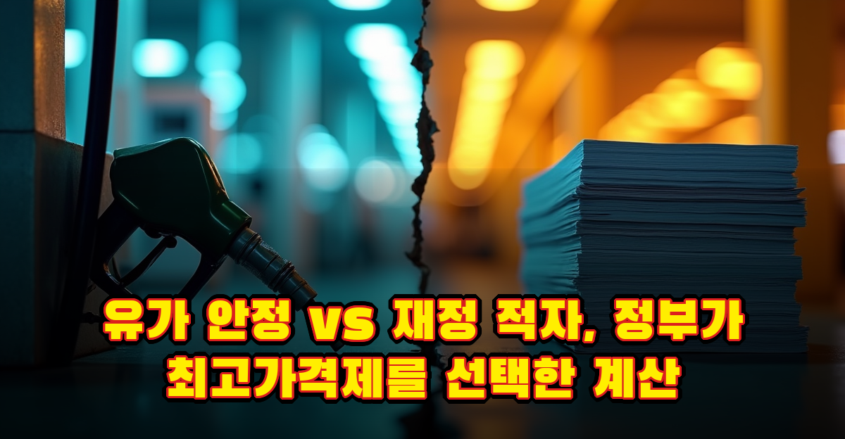 유가 안정 vs 재정 적자, 정부가 최고가격제를 선택한 계산 썸네일
