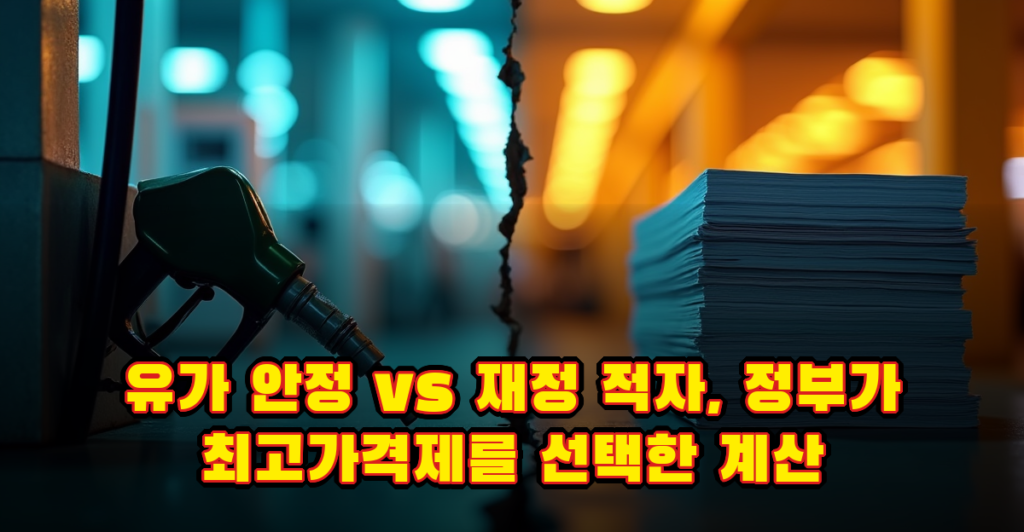 유가 안정 vs 재정 적자, 정부가 최고가격제를 선택한 계산 대표이미지