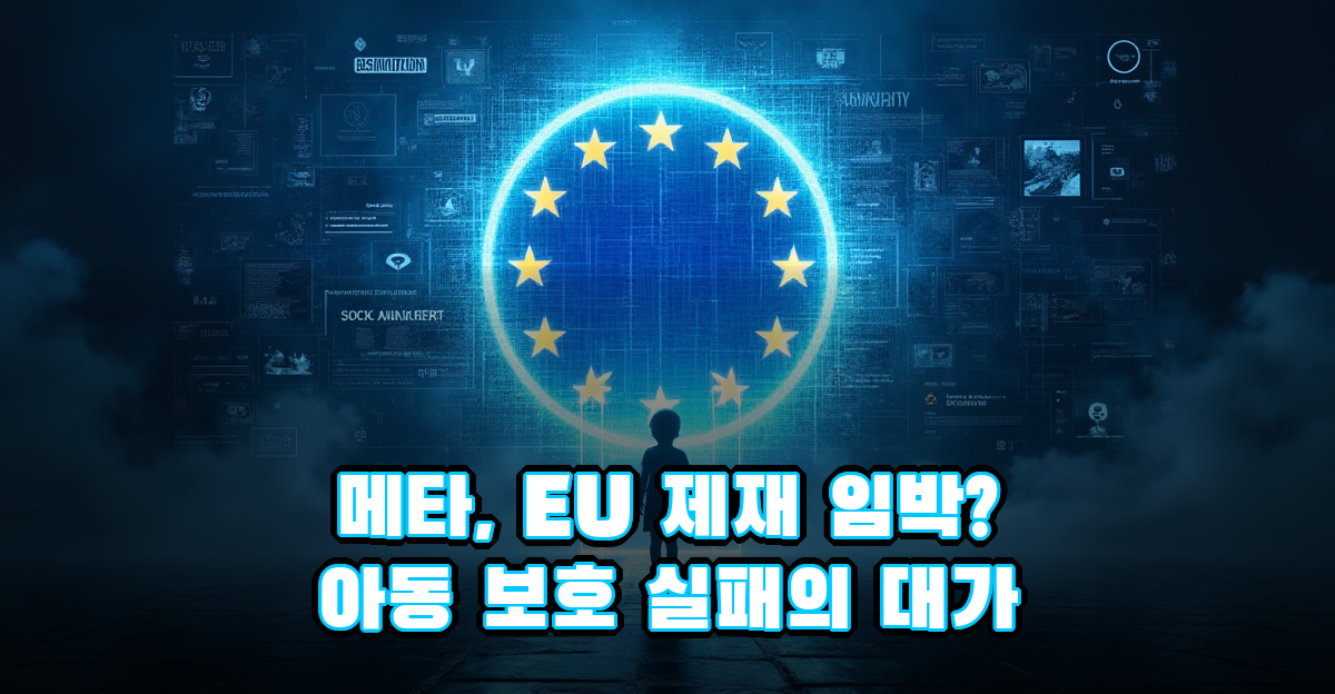 메타 아동 보호 실패로 EU 제재 수순, 소셜미디어 규제 강화 신호 썸네일