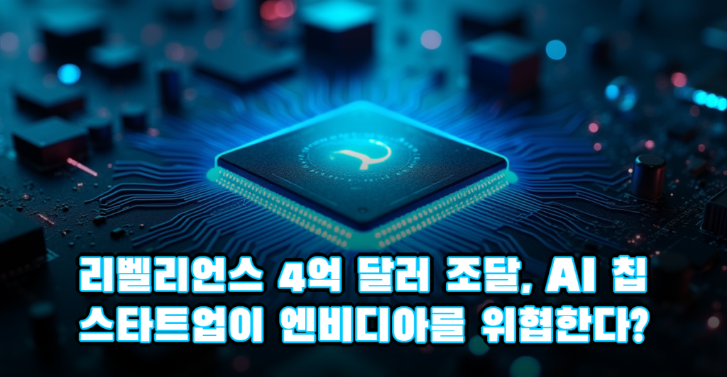 리벨리언스 4억 달러 조달, AI 칩 스타트업이 엔비디아를 위협하는 이유 대표이미지
