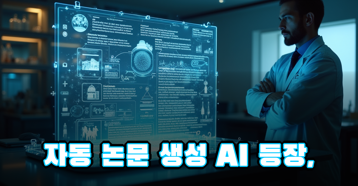 자동 논문 생성 AI 등장, 과학 논문의 품질과 신뢰성은 어떻게 변할까 썸네일