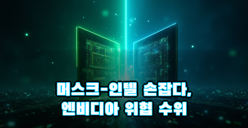 엔비디아 긴장해라! 머스크가 인텔과 손잡은 진짜 이유 대표이미지