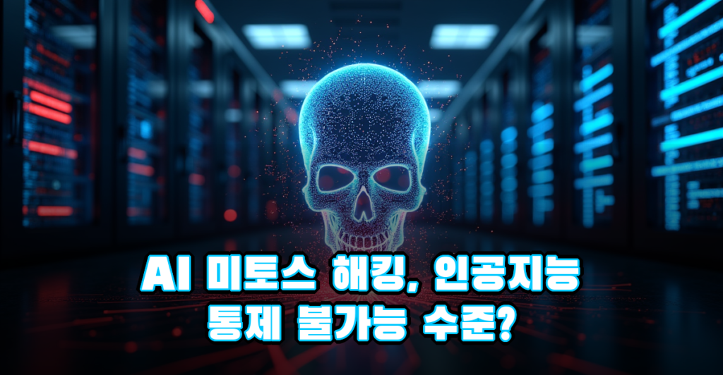 AI 미토스 해킹 사건, 통제 불가능한 인공지능 위험성을 드러내다 대표이미지