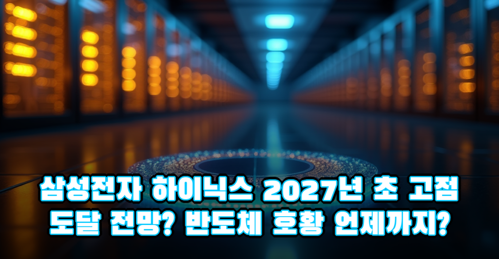 삼성전자·하이닉스 2027년 초 고점 도달 전망, 반도체 호황이 꺾이는 이유 대표이미지