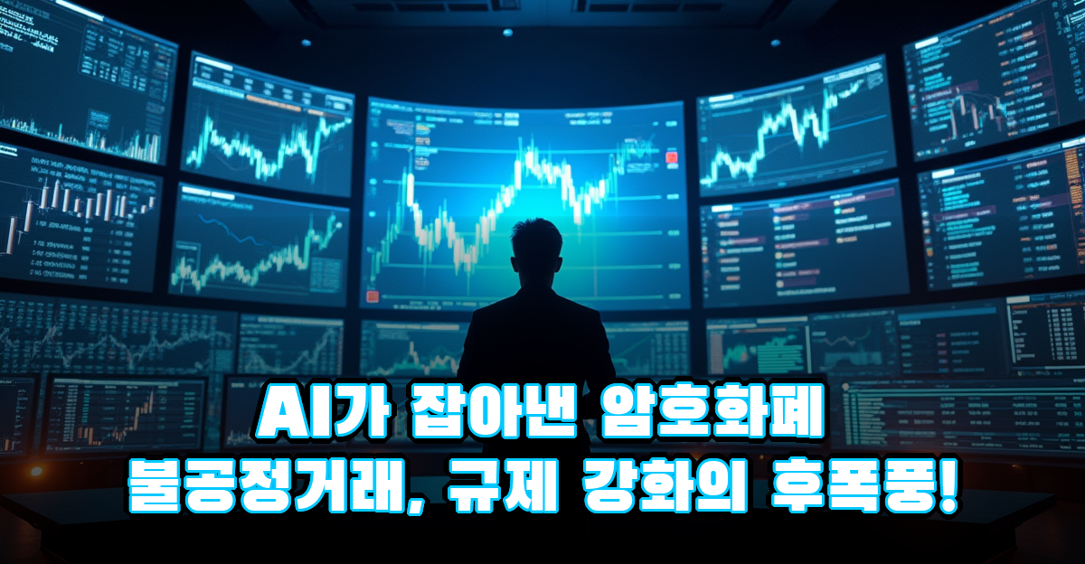 암호화폐 불공정거래 AI 자동 적발, 한국 규제 강화가 시장에 미치는 영향 썸네일