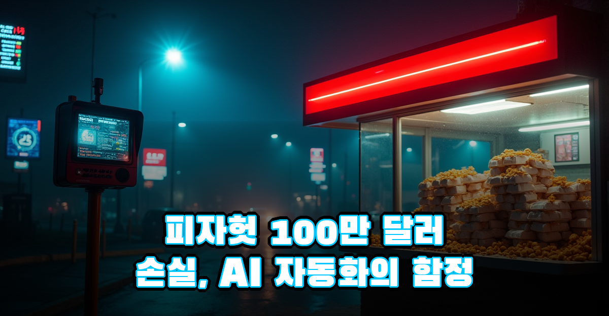 AI 자동화 실패 사례: 피자헛이 당한 100만 달러 대란의 교훈 썸네일