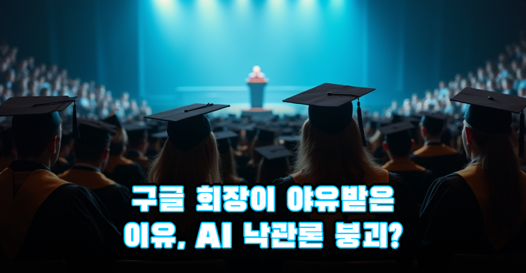 에릭 슈미트 AI 연설 야유 사건, 실리콘밸리 AI 낙관론이 흔들리는 신호 대표이미지