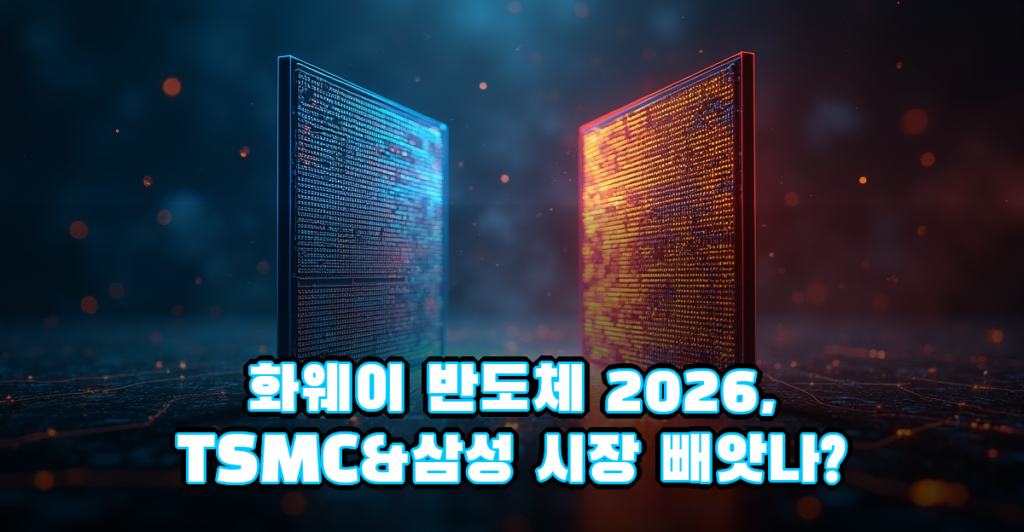 화웨이 신형 반도체 2026, TSMC·삼성의 시장점유율을 위협하는 이유 대표이미지