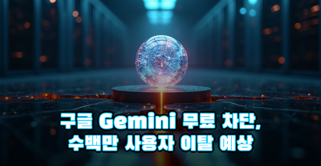 구글 Gemini 3.5 Flash 유료화 논란, 무료 사용자 차단 정책의 파장 대표이미지